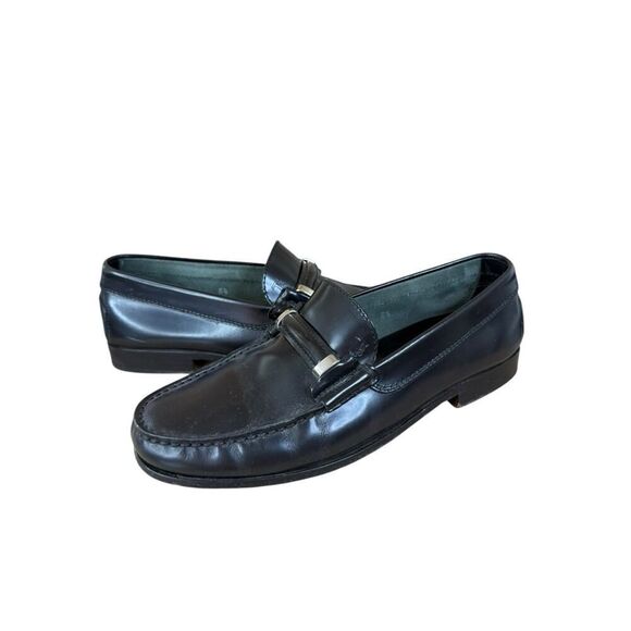 Tod’s Black Leather Bit Loafers Size 6.5 | Classic Italian Slip-On Shoes - Picture 7 of 13